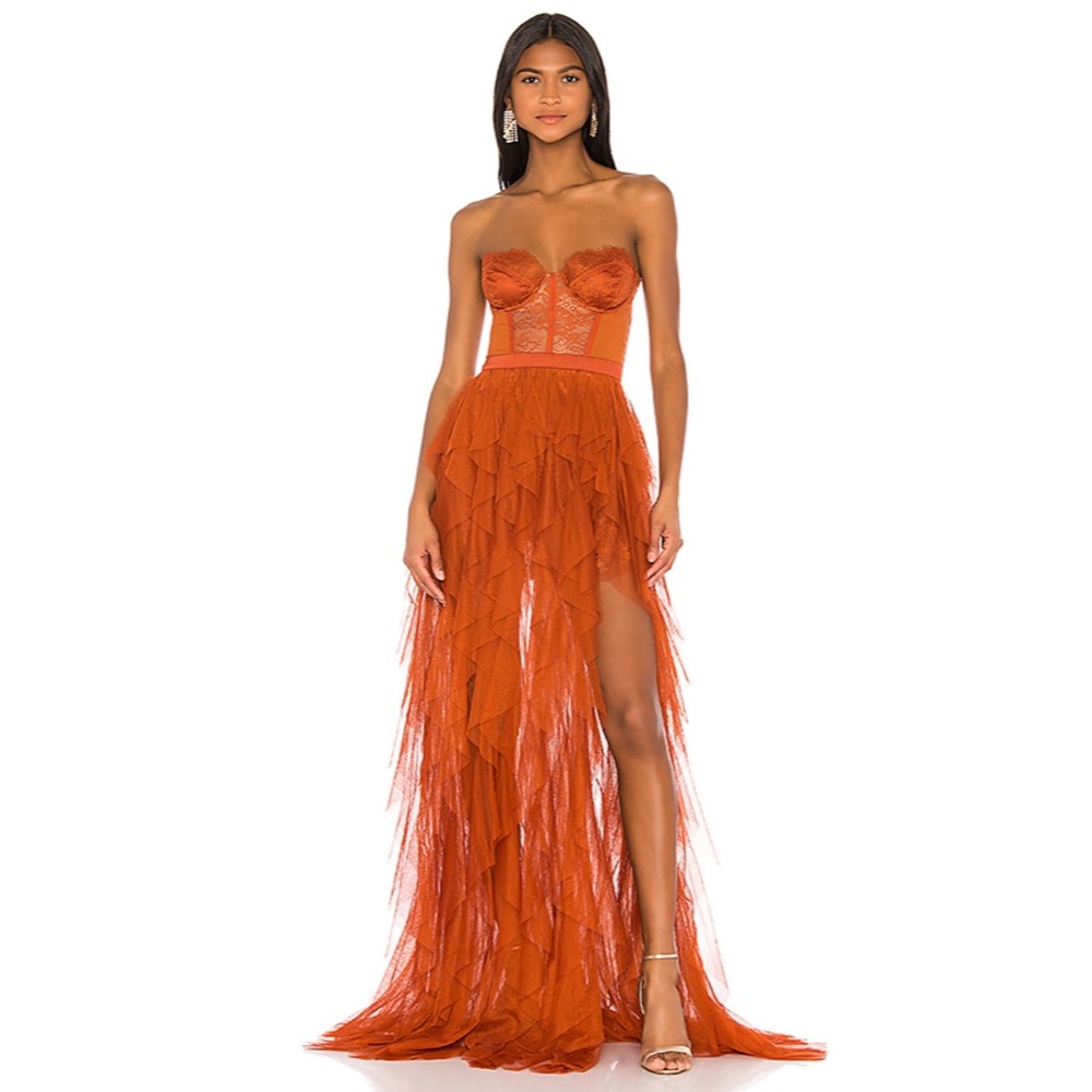 COPY - For Love & Lemons X REVOLVE Bustier Gown Special